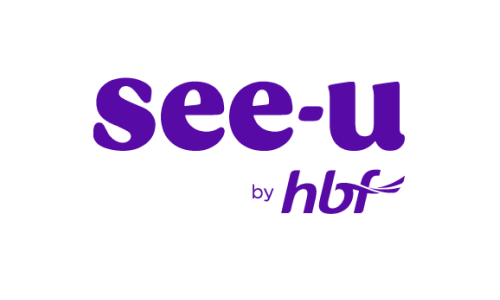 see u by hbf logo